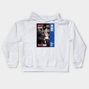 VOTE CAT Kids Hoodie